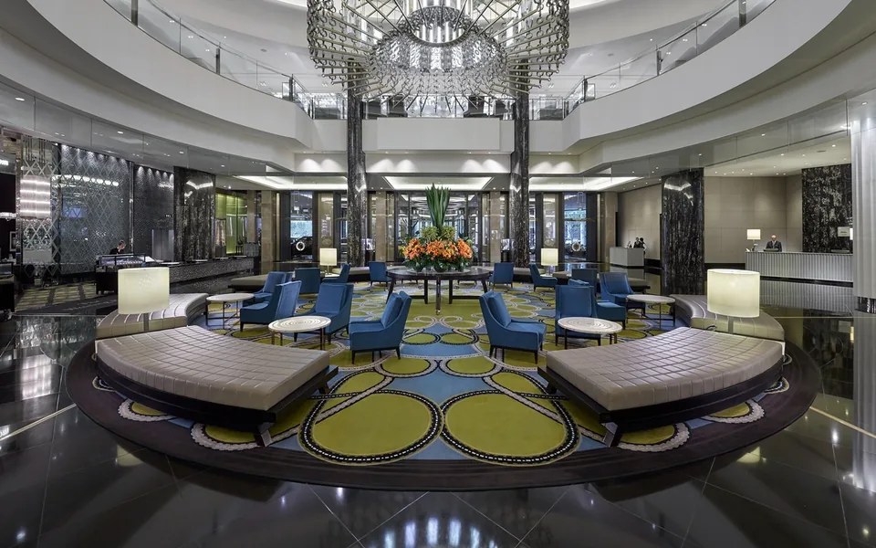 Lobby at Crown Metropol Melbourne